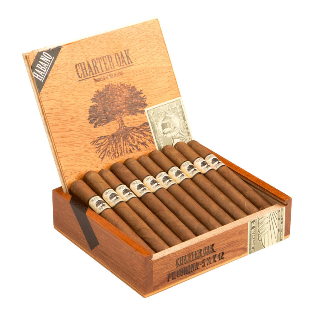 View product media FCCOHPC Foundation Charter Oak Habano Petit Corona Cigars 2